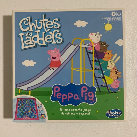 Chutes and Ladders: Peppa Pig Edition Board Game-New - Picture 5 of 8